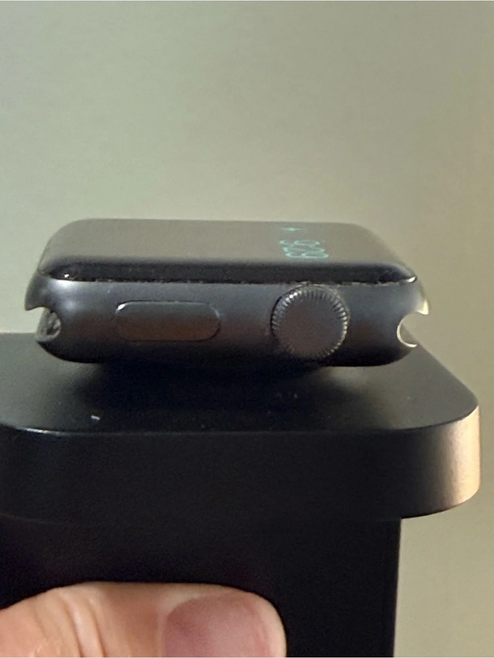 Apple Watch Series 3 42mm with Black Sport Band and Charger